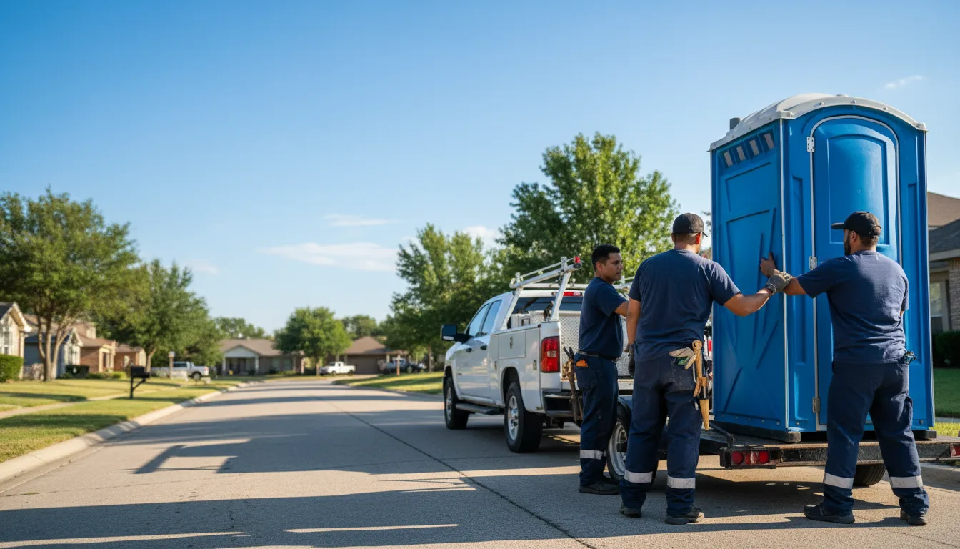 Portable Toilet Rental in Bellaire, TX near me